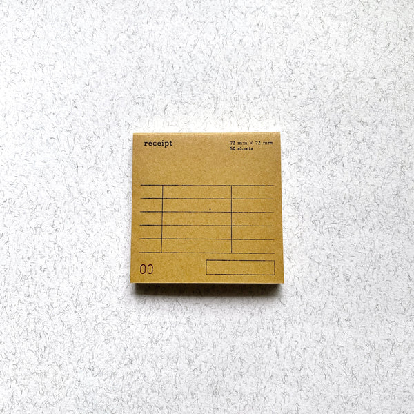 Classiky Receipt Paper Pad 04