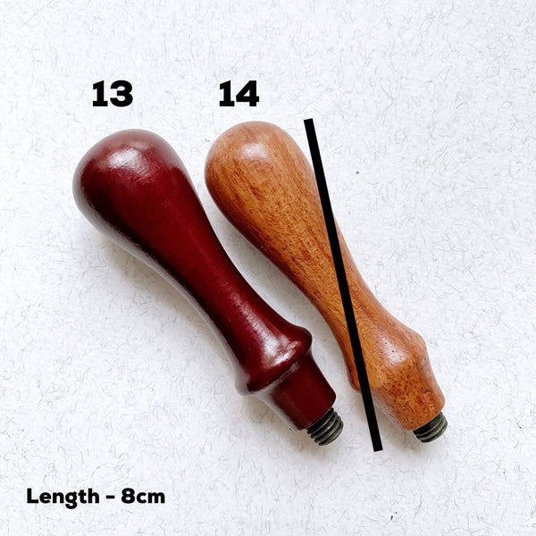 Sakura Wood Handle Wax Seal Stamp