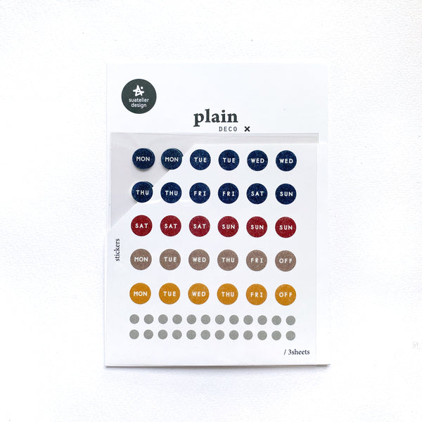 Suatelier Plain 28 Sticker