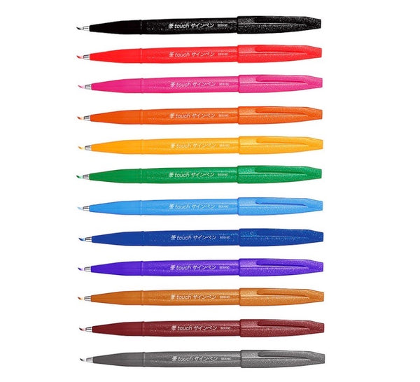 Pentel Touch Brush Sign Pen