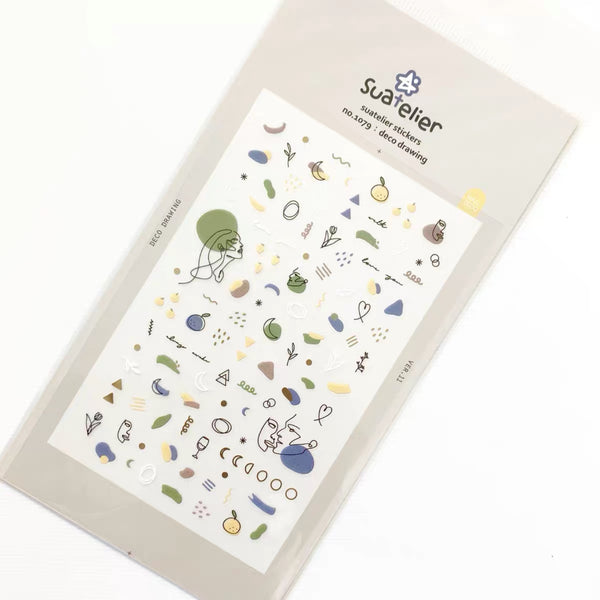 Suatelier Sticker - Deco Drawing