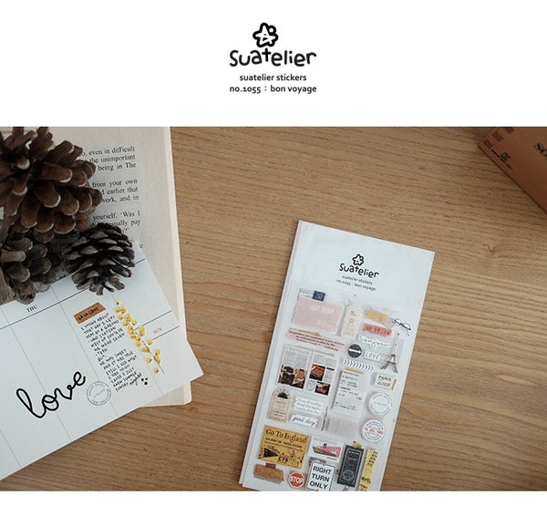 Suatelier Sticker - Bon Voyage