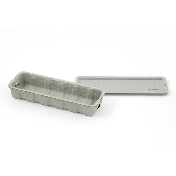 Midori Pulp Storage Pen Case - Gray