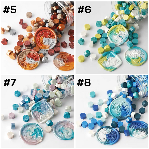 Assorted Wax Seal Beads (180pcs)