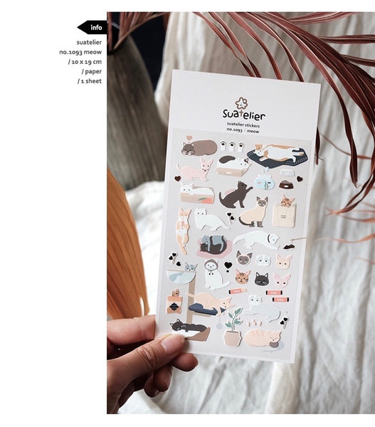 Suatelier Sticker - Meow