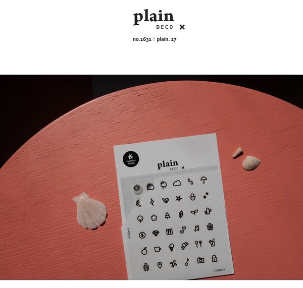 Suatelier Plain 27 Sticker