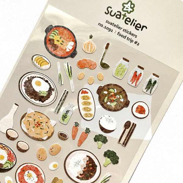 Suatelier Sticker - Food Trip 2