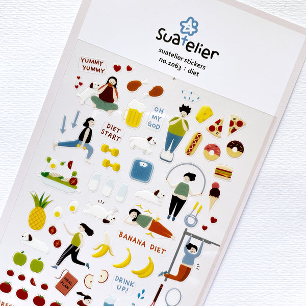 Suatelier Sticker - Diet