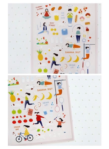 Suatelier Sticker - Diet