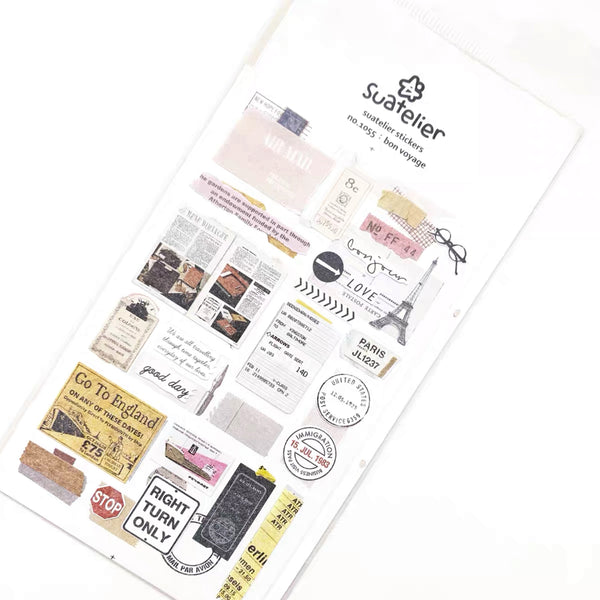 Suatelier Sticker - Bon Voyage