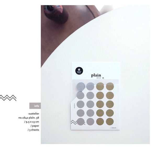 Suatelier Plain 38 Sticker