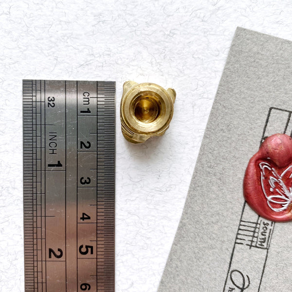 Butterfly Wood Handle Wax Seal Stamp