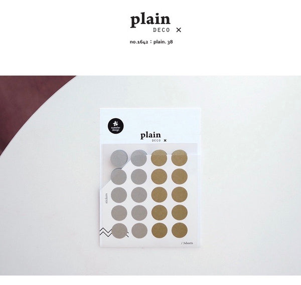 Suatelier Plain 38 Sticker