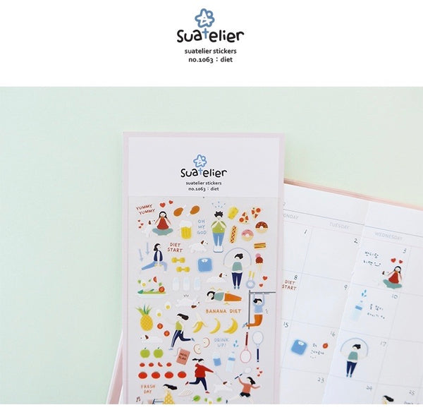 Suatelier Sticker - Diet