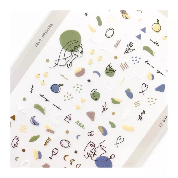 Suatelier Sticker - Deco Drawing