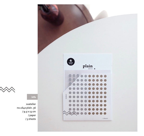 Suatelier Plain 36 Sticker