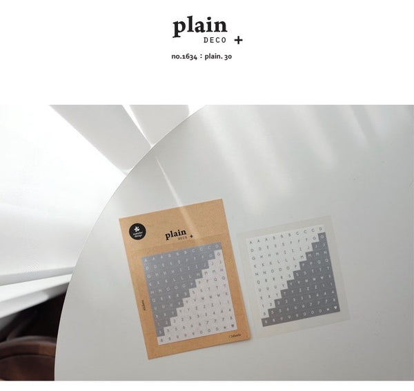 Suatelier Plain 30 Sticker