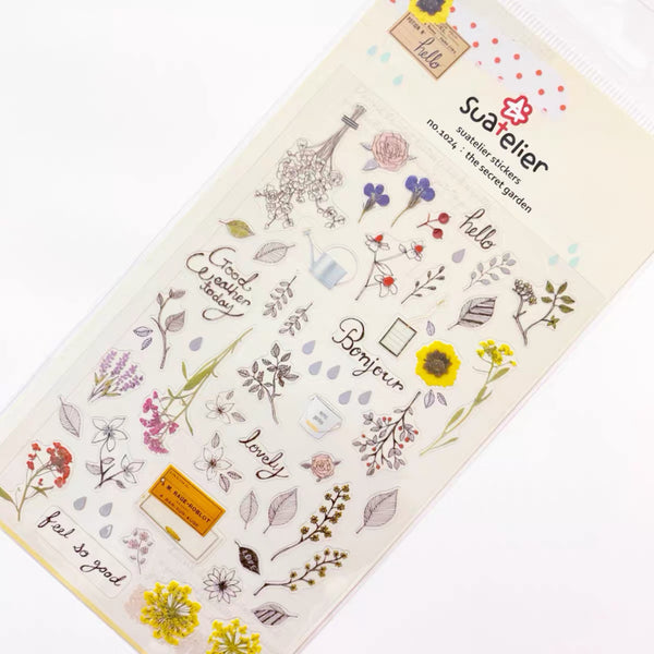 Suatelier Sticker - The Secret Garden
