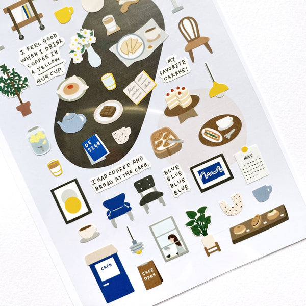 Suatelier Sticker - Cafe Blue