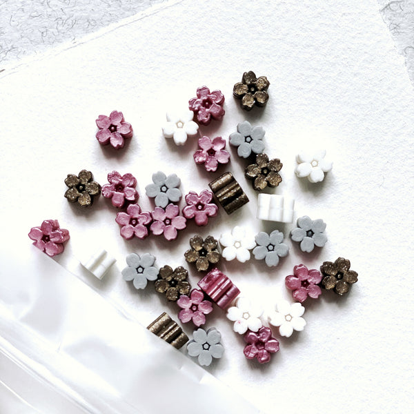 Assorted Sakura Wax Seal Beads #7