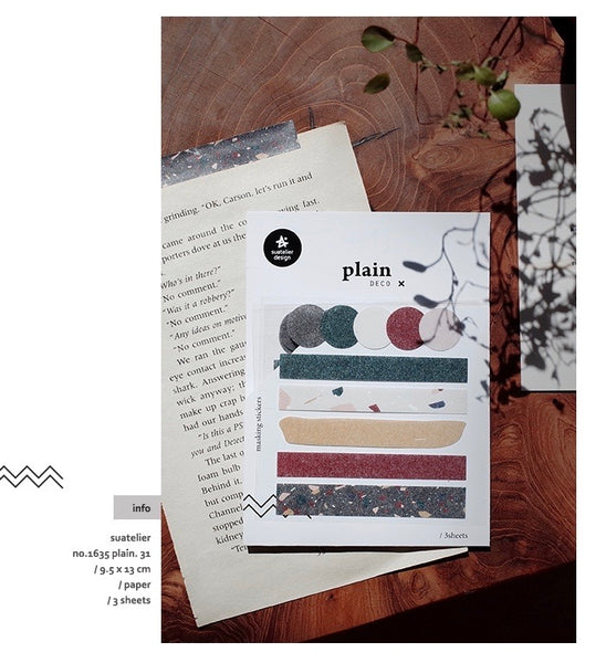 Suatelier Plain 31 Sticker