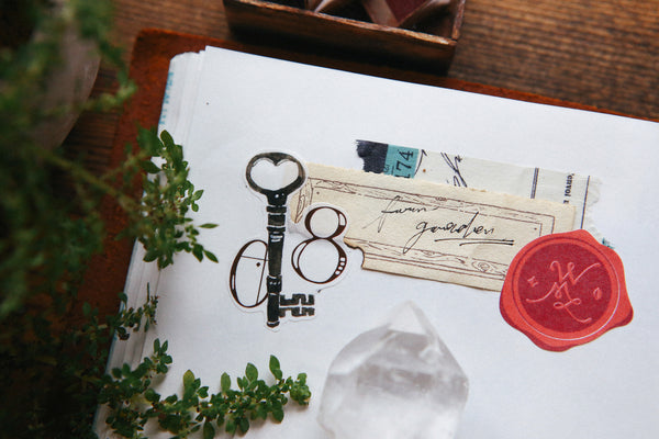 OURS Branch Frame Letterpress Label Book