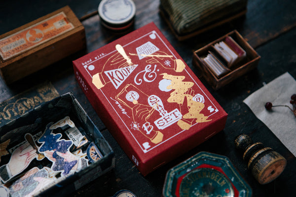 OURS Hand Wood Stamp Set B