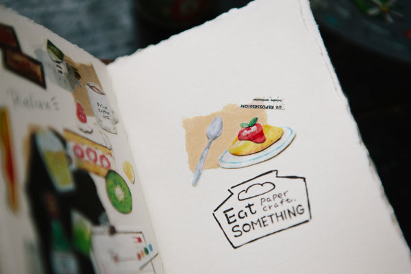 OURS Paper Craft - Eat Something PET Tape