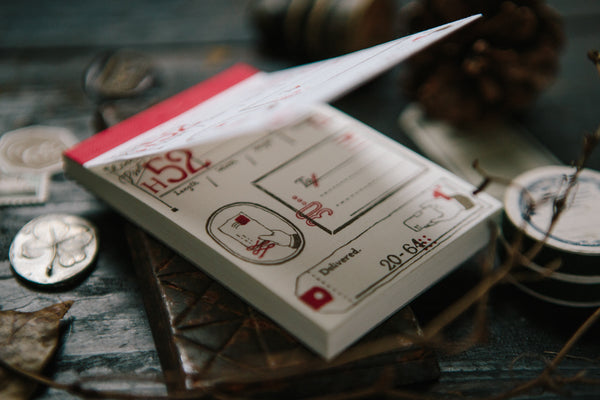 OURS Postal Letterpress Label Book