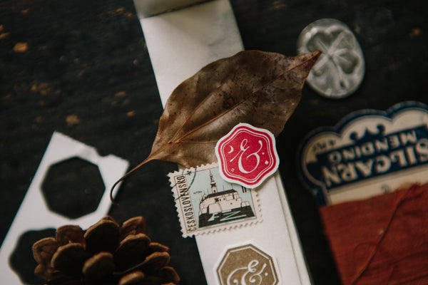 OURS Ampersand Letterpress Label Book