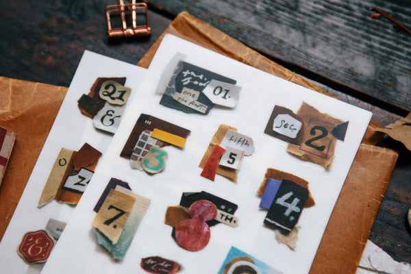 OURS Day by Day Print-on Sticker