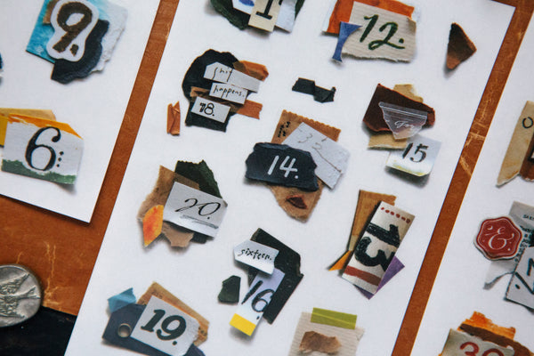 OURS Day by Day Print-on Sticker