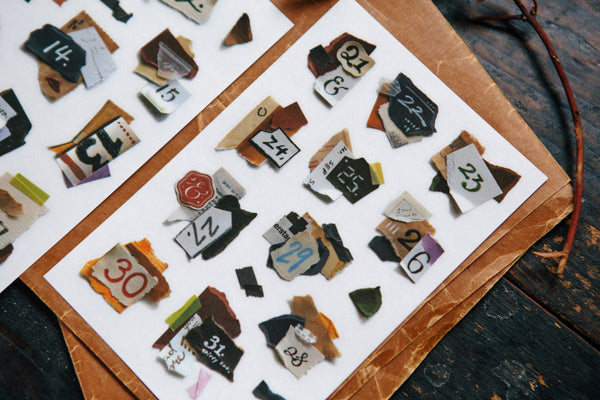 OURS Day by Day Print-on Sticker