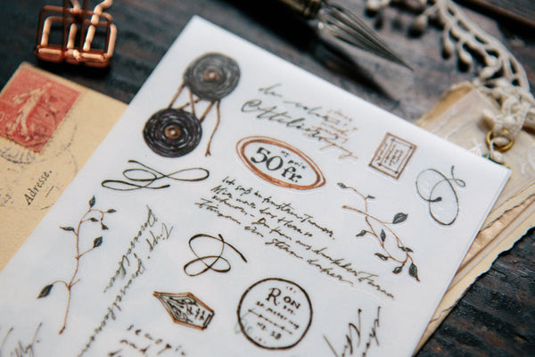 OURS Handwriting 2 Print-on Sticker