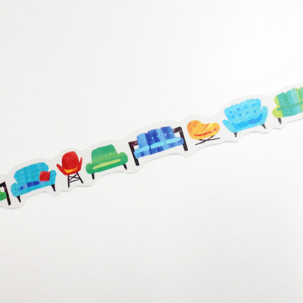 Round Top x Space Craft Washi Tape - Sofa