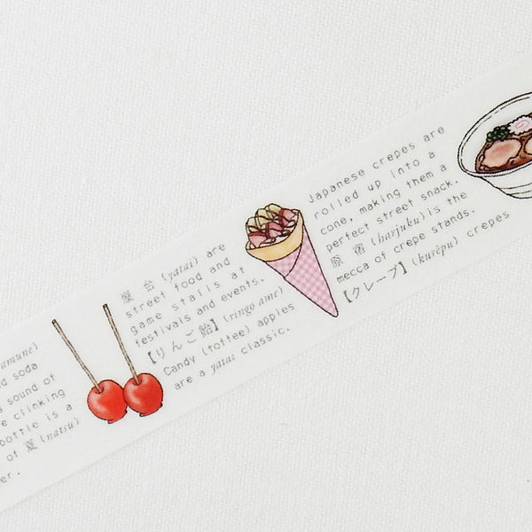 Round Top x Flash Card Washi Tape - Street Stalls