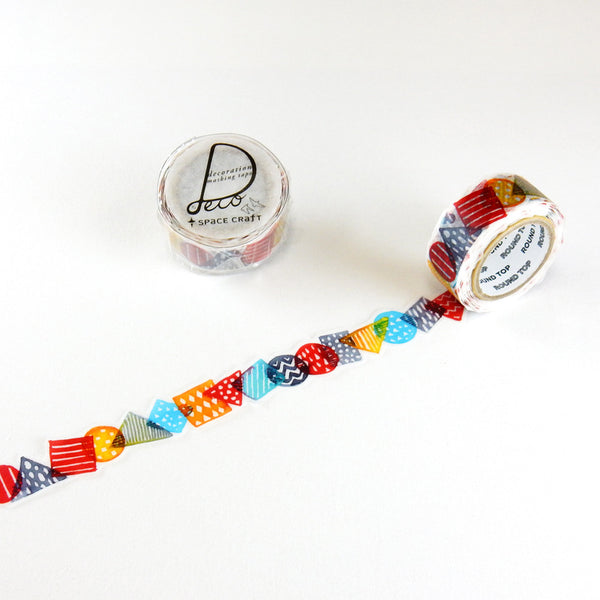 Round Top x Space Craft Washi Tape - Triangle Square
