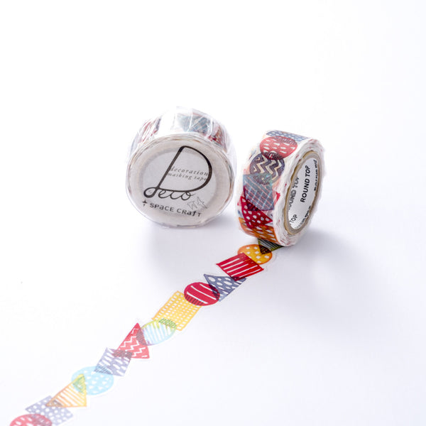 Round Top x Space Craft Washi Tape - Triangle Square
