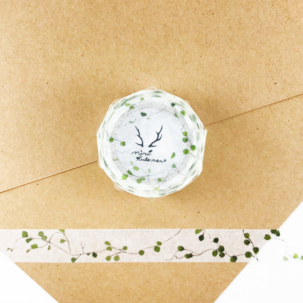 Round Top x MiriKulo:rer Washi Tape - Vine