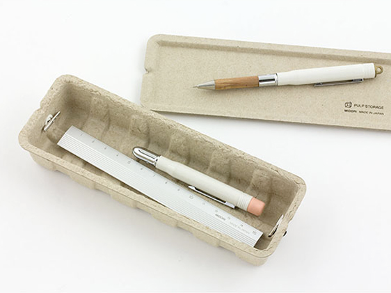 Midori Pulp Storage Pen Case - Beige