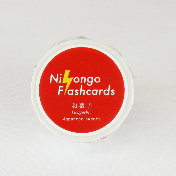 Round Top x Flash Card Washi Tape - Japanese Sweet
