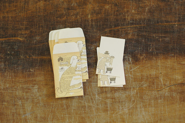 Toraneko BonBon Mini Envelope + Card Set