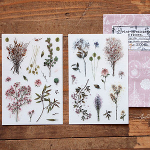 LCN Print-on Stickers - Dried Flower