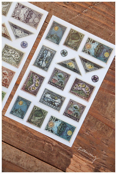 LCN Print-on Stickers - Postage Stamp