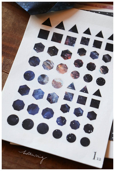 LCN Print-on Stickers Cosmos (Purple)