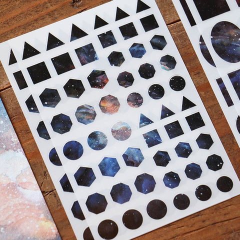 LCN Print-on Stickers Cosmos (Purple)