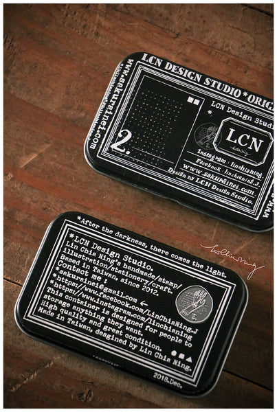 LCN Daily Metal Storage Tin - Specimen Label