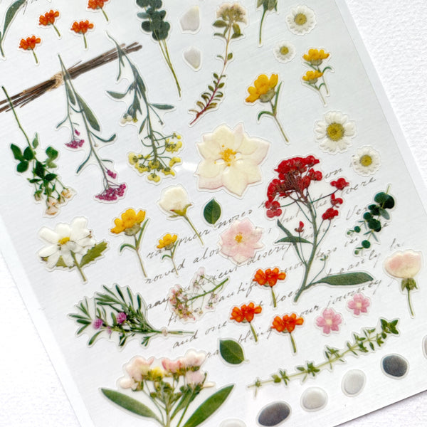 Suatelier Sticker - Flower Letter