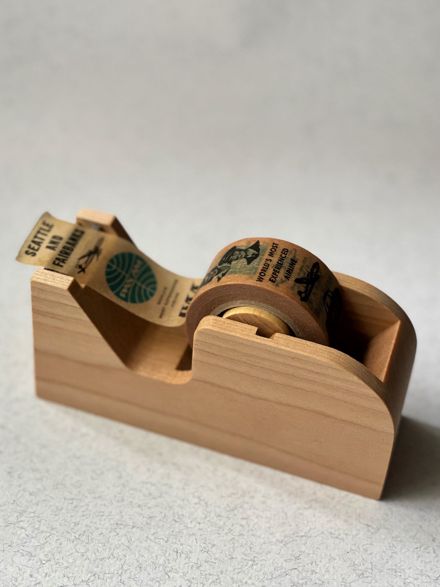 Classiky Wood Tape Dispenser