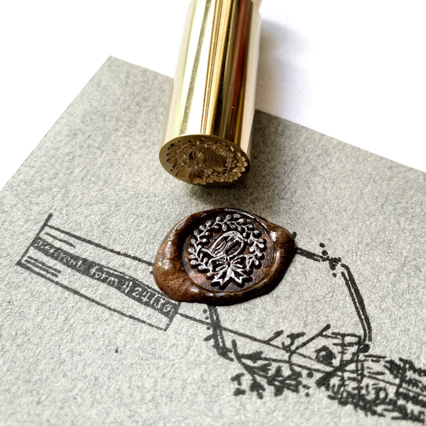 Little Bird Brass Wax Seal Stamp - 15mm